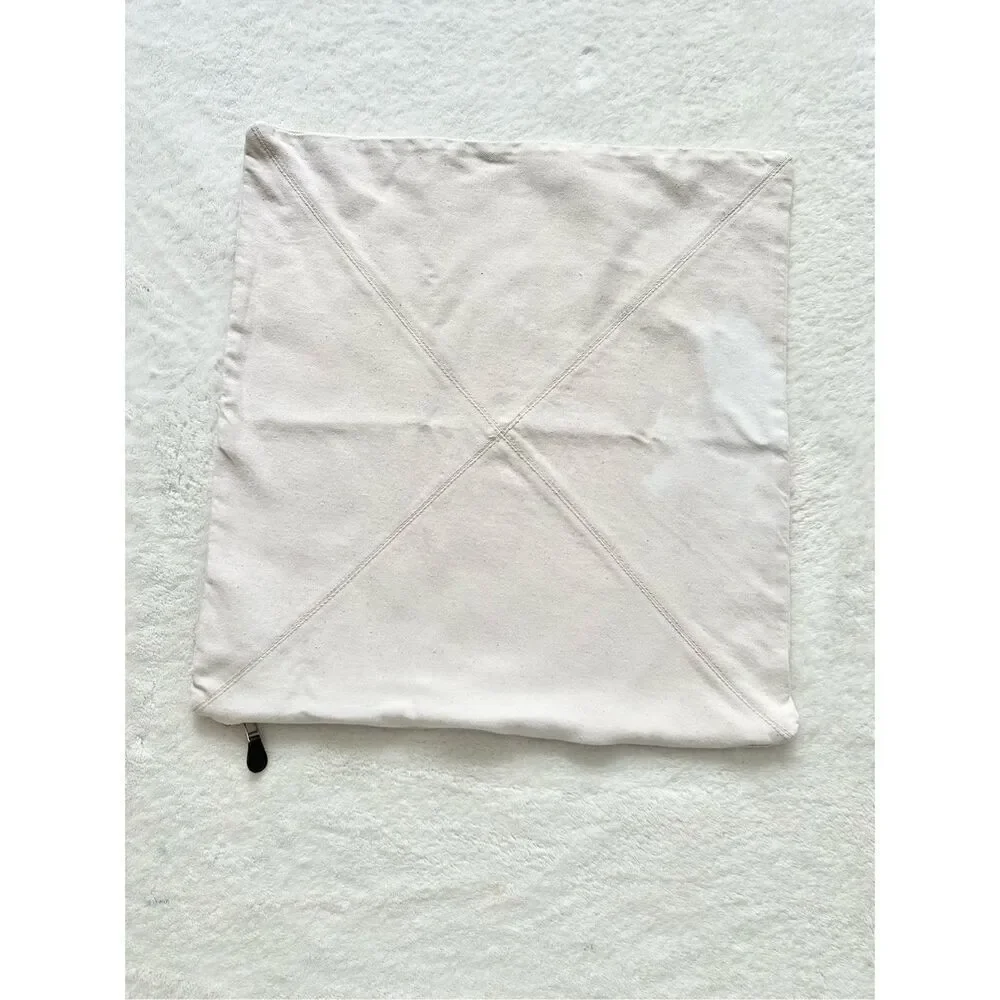 RALPH LAUREN 100% COTTON - Off-white/cream pillow cover